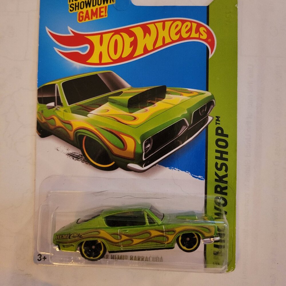 Hot Wheels Workshop '68 Hemi Baracuda -- ITEM #1519